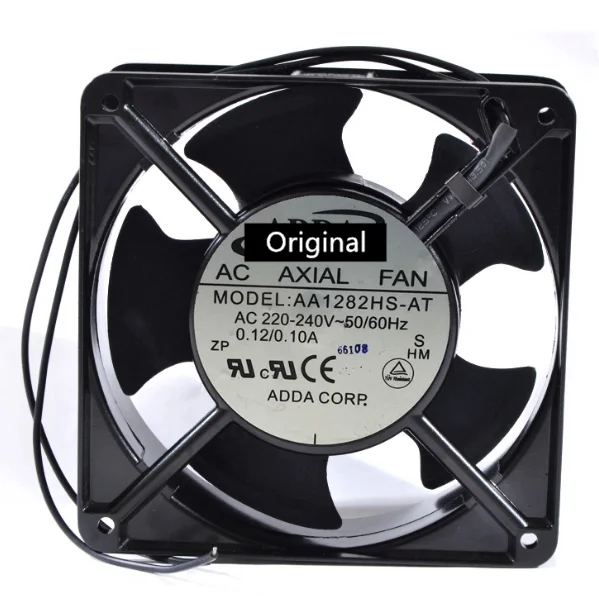 Оригинальный, 100% рабочий охлаждающий вентилятор для сервера, AC 220-240 В, Гц, 2 контакта