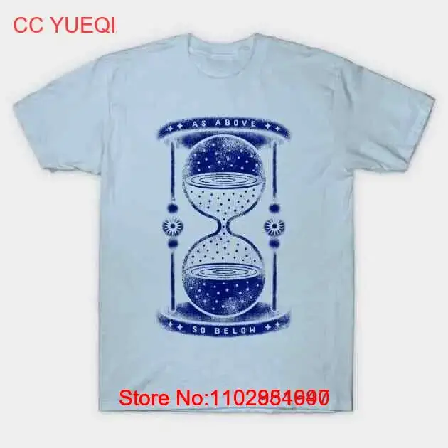 Футболка AS ABOVE SO BELOW из хлопка S-5XL