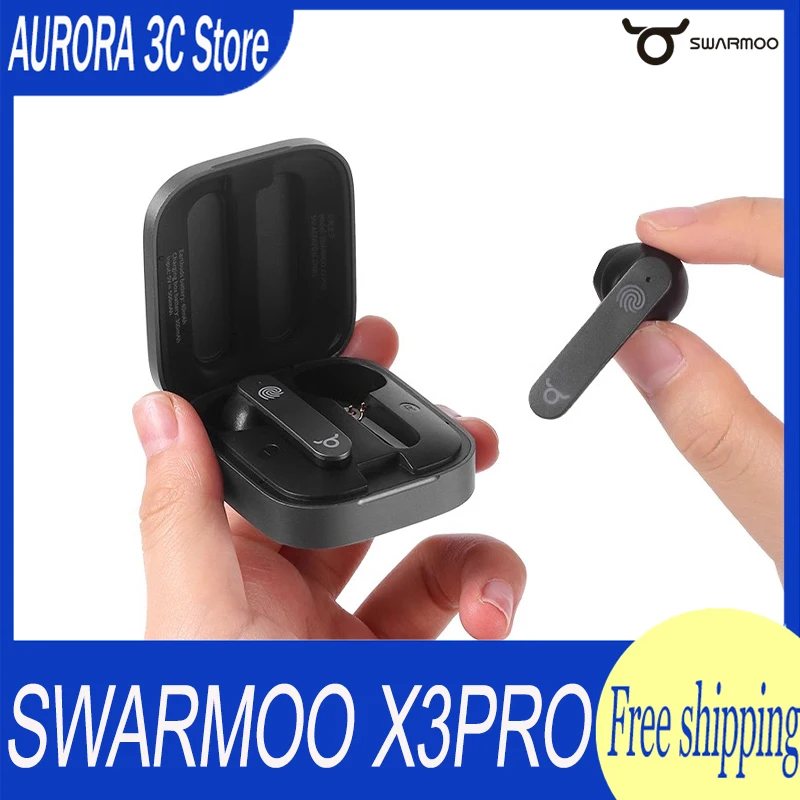 Swarmoo X3pro наушники полувкладыши Bluetooth Lhdc с шумоподавлением Ipx4 спорт на открытом