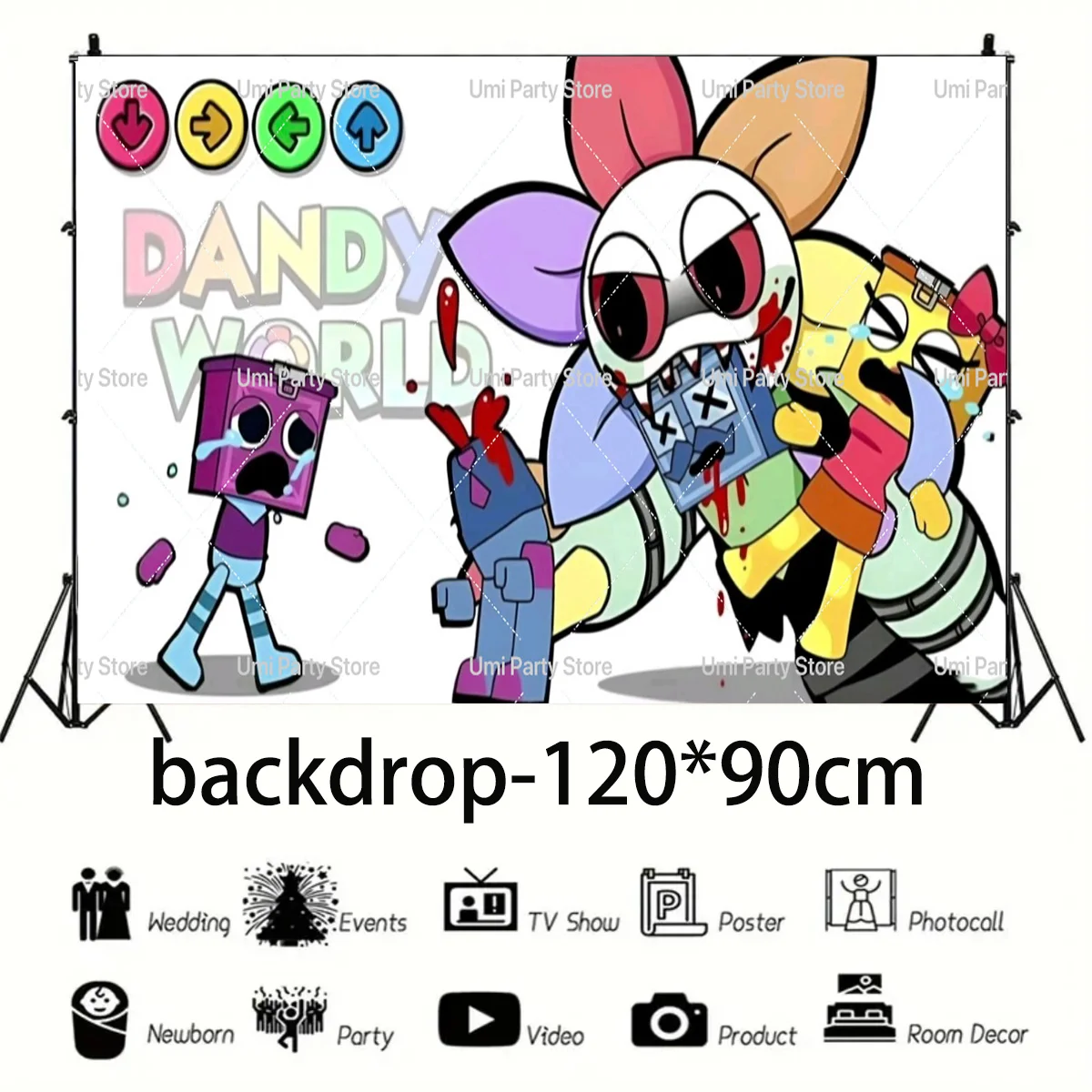 Umi Dandy's World товары для дня рождения декоративный мультяшный воздушный шар