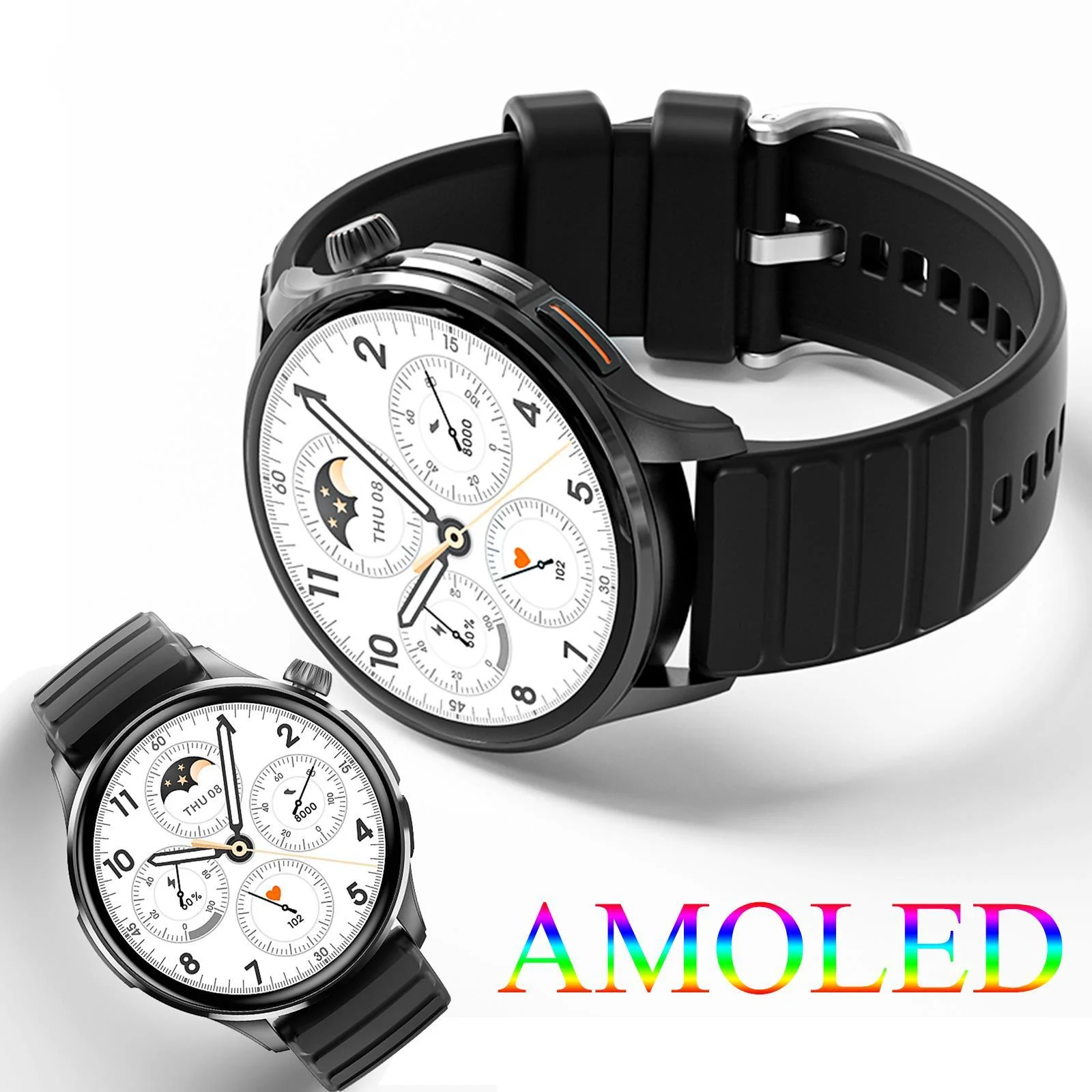 

Новинка 2023, Смарт-часы с AMOLED дисплеем, Смарт-часы для мужчин и женщин, время автономной работы 5 дней, поддержка звонков по Bluetooth, 1,43 дюйма, разрешение 466*466 HD, лучший