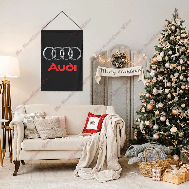 

12.5"x18" 28"x40" Fts Audi Car Flag for Decoration