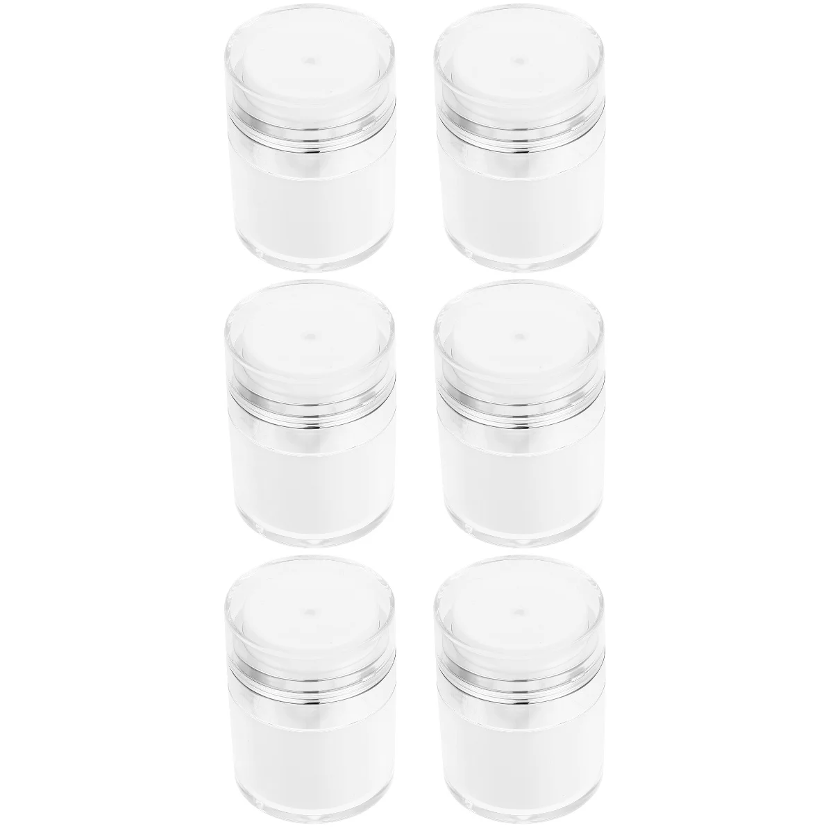 

Bottle Travel Pump Containers Airless Empty Lotion Jars Jarcontainercream Vacuum Skincare Bottles Refillabledispenser Creams