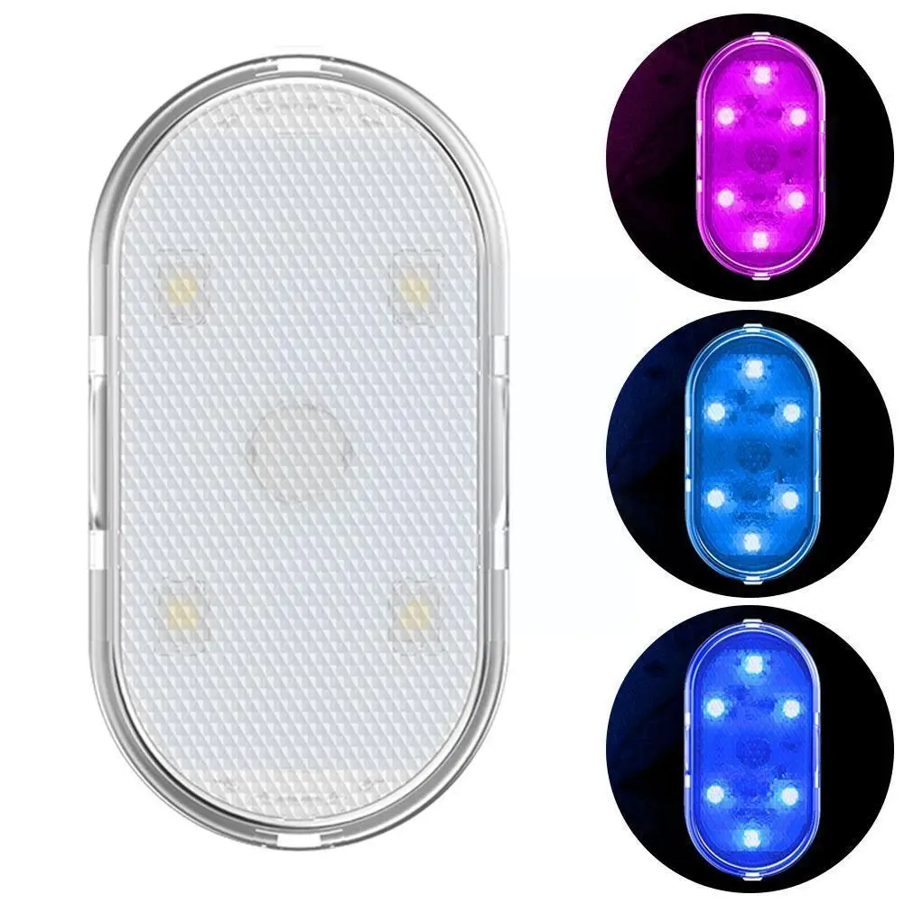 

Car Interior Light 1/2pcs Auto Roof Ceiling Reading Lamp Mini Light USB LED Styling Charging Light Night Car Car Z8F5