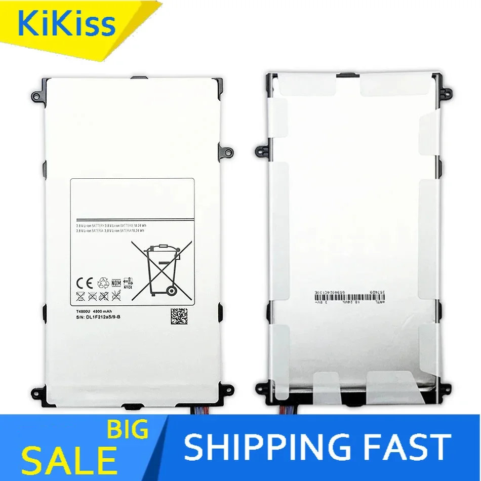 Сменный аккумулятор для планшета T4800E T4800C Samsung Galaxy Tab Pro 8 4 дюйма SM-T321 T325 T320 T321 4800 мАч