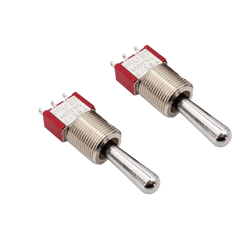 2 шт. SH T80-T Z1 серии 2-полосный гитарный переключатель включения с большой длинной