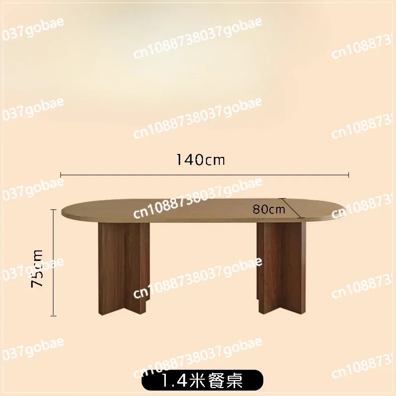 ZC ретро мраморный обеденный стол бытовой овальный средневековый креативный