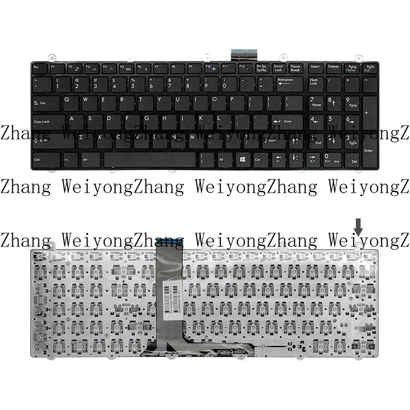 0 Новая клавиатура для ноутбука MSI MS-16GA MS-16GH MS-16GF MS-16GD GE60 GE70 (art.: 3920ce0f4febe) - 3920ce0f4febe