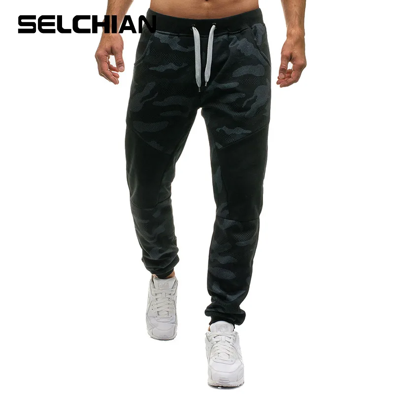 

New Stretch Sweatpants Men Camo Jogger Pants Men's Trousers Camouflage Joggers Male Track Pants Mens Sweat Pants