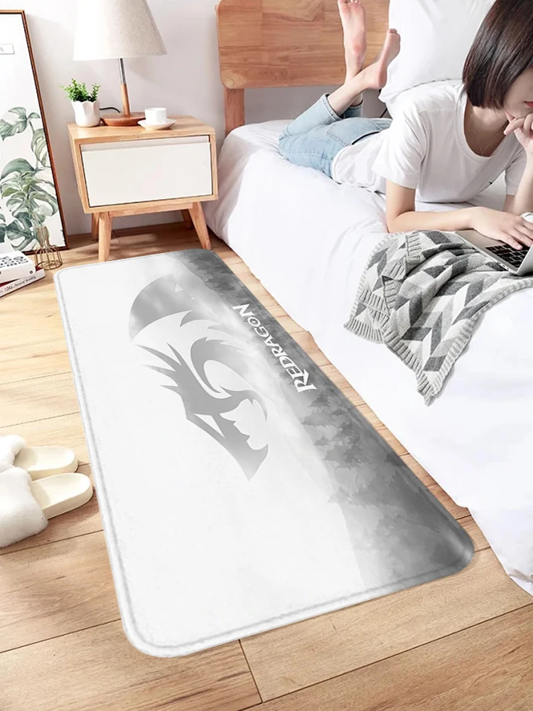 Красный Противоскользящий Напольный Коврик Для Входной Двери Домашний Декор