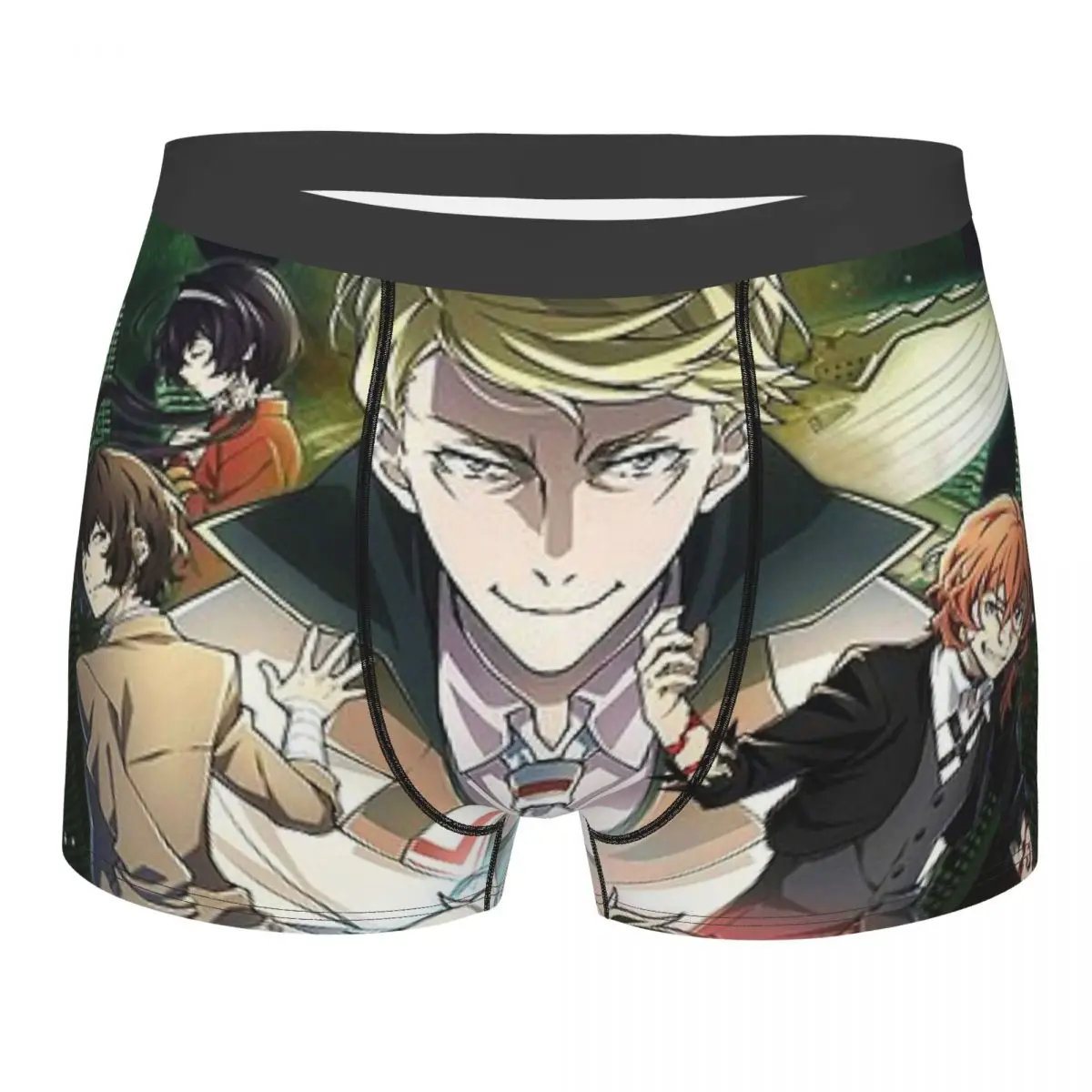 

Handsome Bungou Stray Dogs Nakajima Atsushi Dazai Osamu Underpants Breathbale Panties Man Underwear Shorts Boxer Briefs