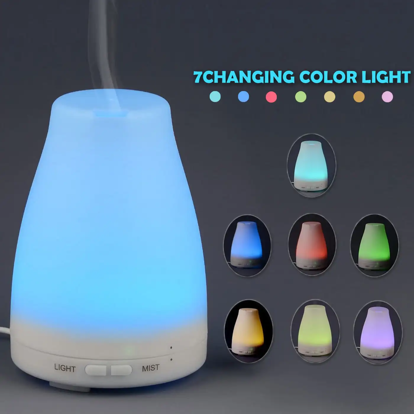 

Aromatherapy Essential Oil Diffuser Color Change LED Cool Humidifier