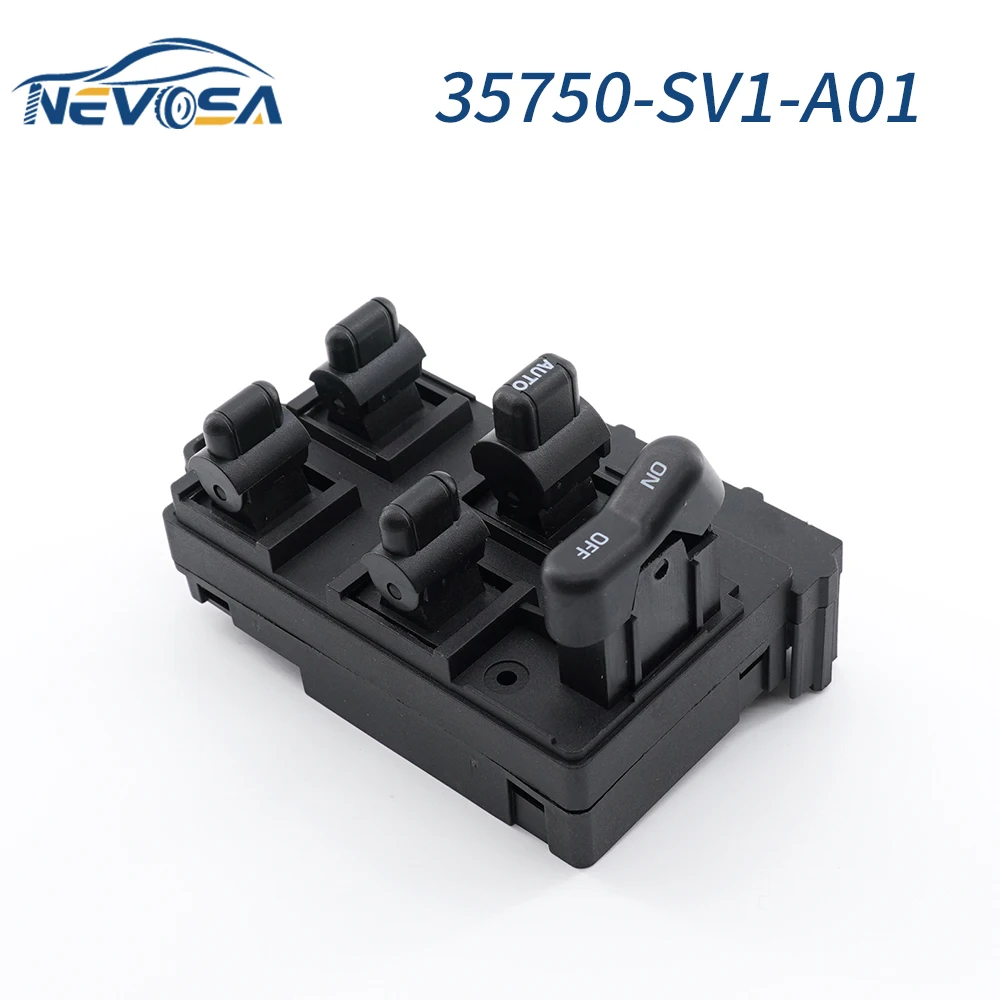 

NEVOSA Переключатель управления передним боковым окном автомобиля для Honda Accord 1990-1997