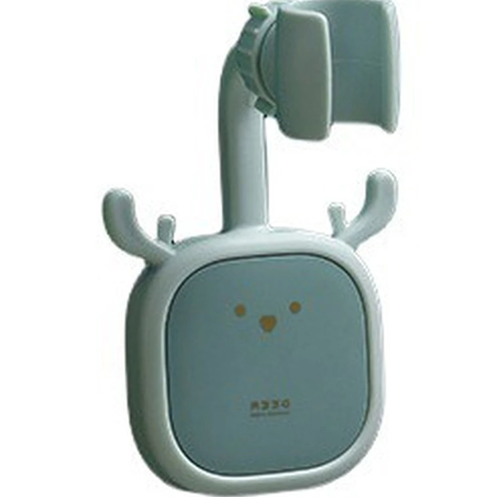 

Cute Deer Shower Bracket Universal Shaking Head Adjustable Bathroom Bracket Water Heater Shower Hook Sprinkler Bracket