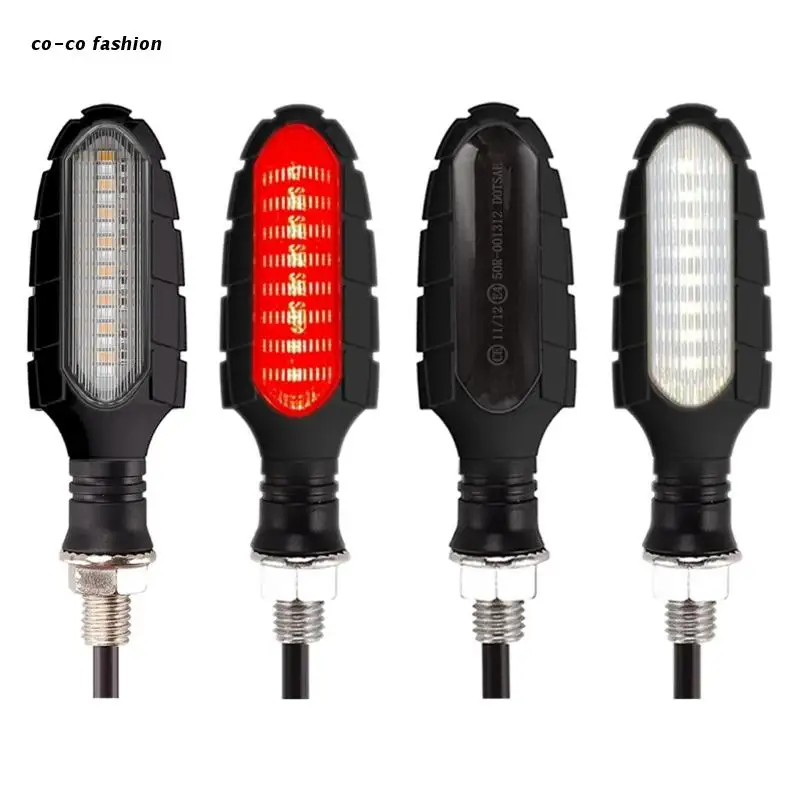 

2 шт., светодиодный поворотный сигнал для мотоцикла