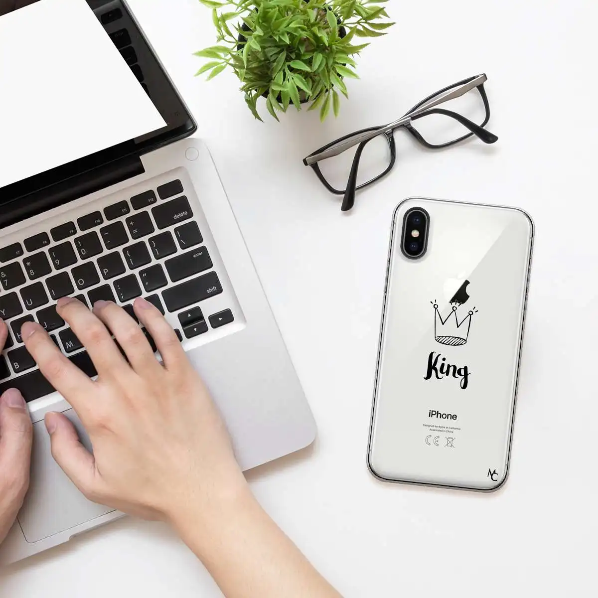 Синий силиконовый чехол для IPhone 6/6S |