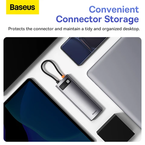 BASEUS USB C Hub 8 в 1