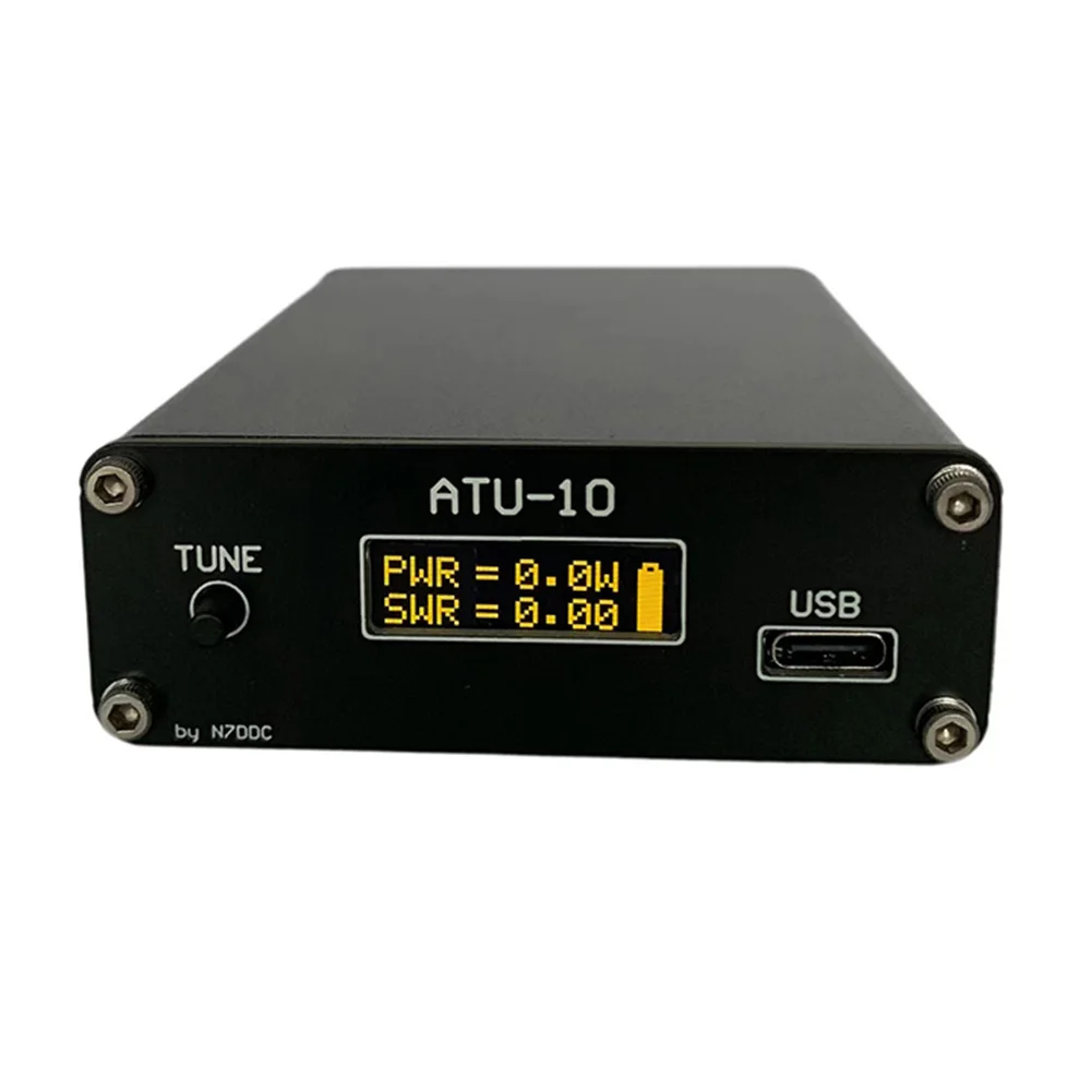 Автоматический антенный тюнер ATU-10 1.8-30 МГц 1-15 Вт QRP HF для любительской радиосвязи с OLED-дисплеем и портом Type-C для прошивки N7DDC (art.: 3920db84eb40d) - 3920db84eb40d