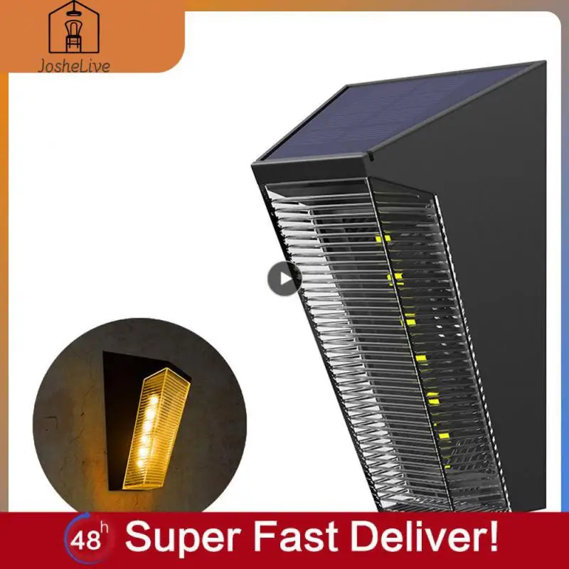 

5/8/10PCS Outdoor Solar Lamps Landscape Lamps Waterproof Wall Lamp Solar Led Landscape Balcony Decor For Garden Street