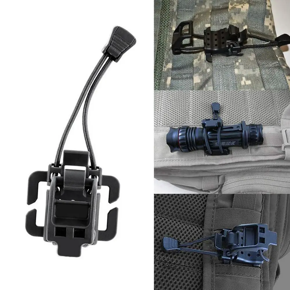 

Tactical Wheel Clip Molle Hiking Multifunction Hanging Buckle Shovel Clamp Military Backpack Accessories Axe Clamp Bracket
