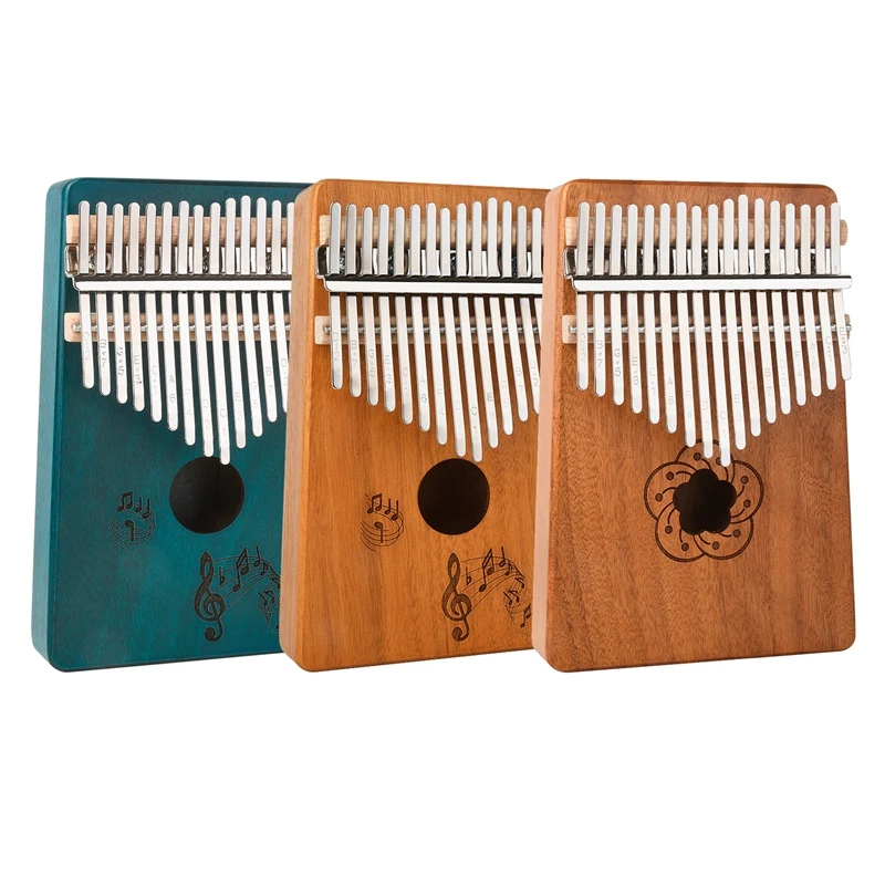 17-клавишное пианино Kalimba Thumb деревянное Mbira корпус музыкальные инструменты с