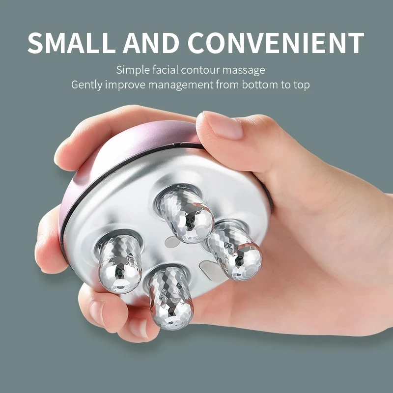

Фотоэлектрический массажер для лица, миниатюрный ролик для лица, тренажер с двойным подбородком для сжатия лица, укрепляющий инструмент для красоты, инструменты