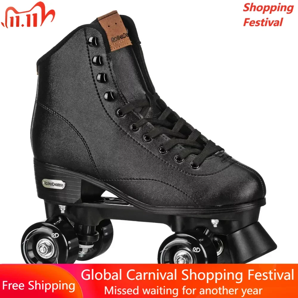 

Мужские четырехколесные роликовые коньки Rush 72, кроссовки с колесами, 4-колесные спортивные развлечения