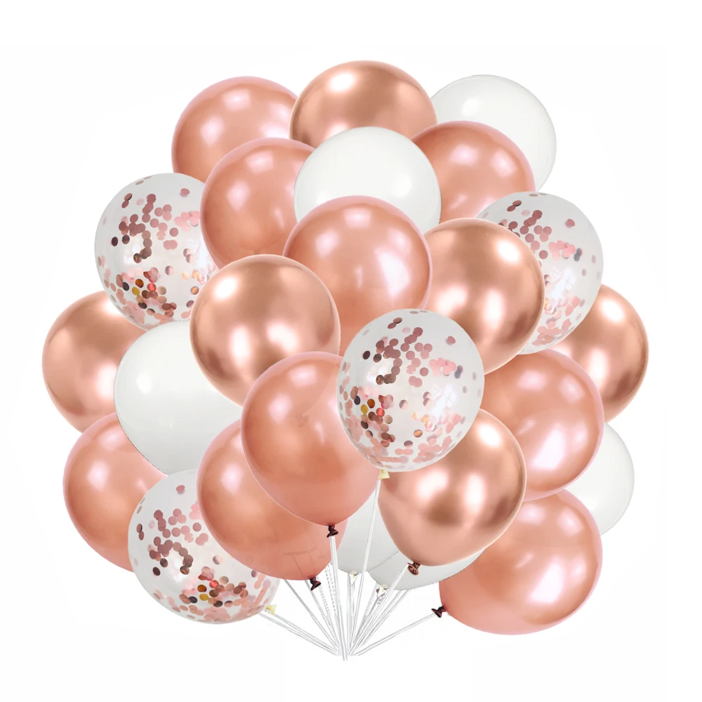 10 дюймов 30 шт. воздушные шары золотого цвета латексные блестки Globos для свадьбы и