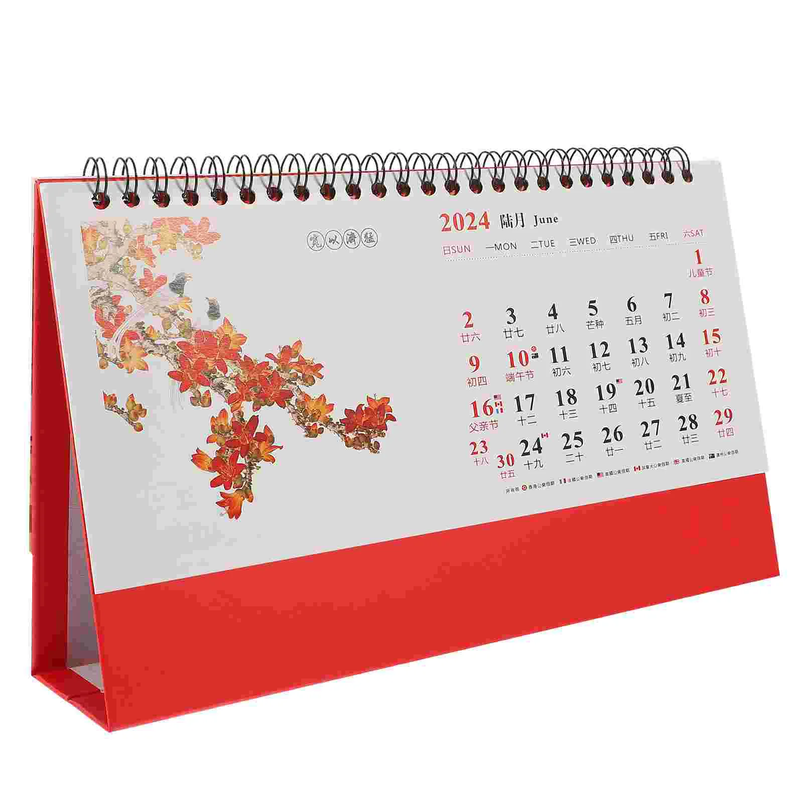 

Desk Calenders Calendar 2024 The Office Freestanding Paper Table Ornament Chaiers