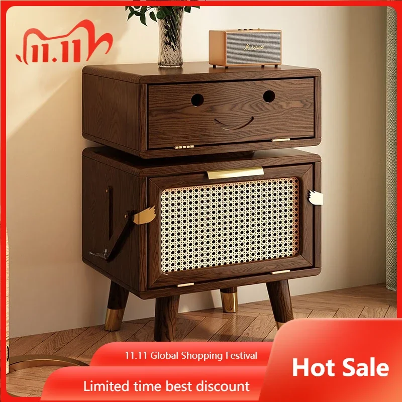 Органайзер кремовые прикроватные тумбочки современные европейские милые из