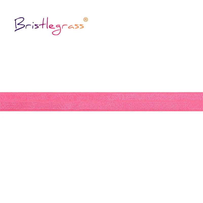 Блестящая неоновая эластичная лента для волос 2-15 ярдов |