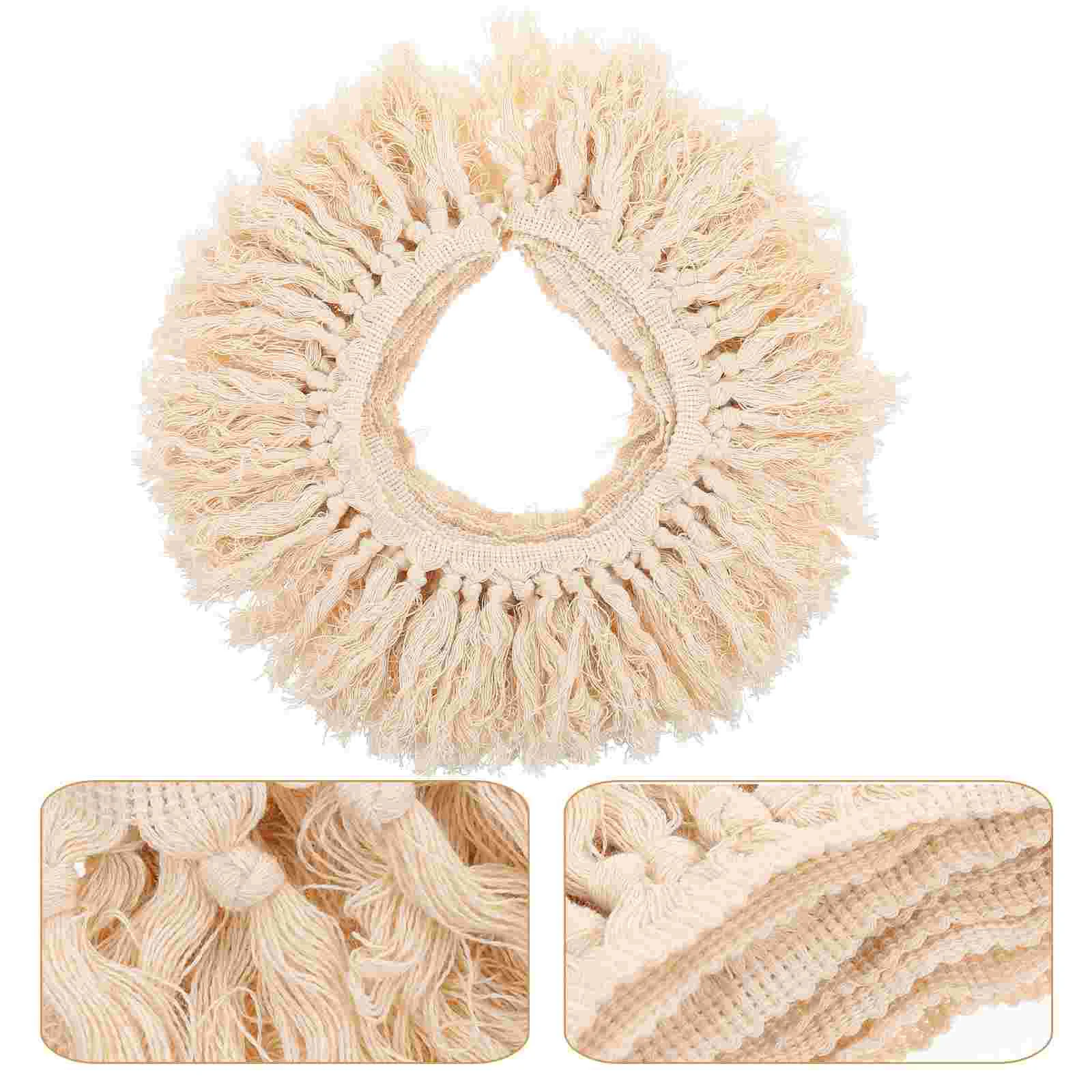 Декор с кисточкой для бороды декоративное кружево новинка занавеска креативная