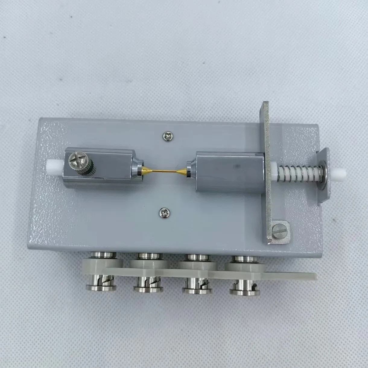 Фото Новое испытательное приспособление для SMD-компонентов: держатель для пьезоэлектрических керамических пластин, тестовый мост LCR №5