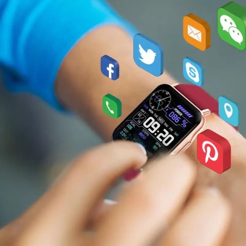 

Спортивные часы «сделай сам» с мониторингом здоровья, умные часы с аккумулятором большой емкости для мужчин и женщин, умный Браслет, водоне...