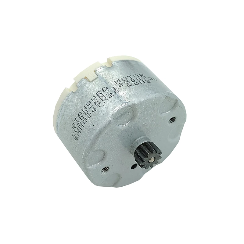 Фото Стандартный мини-мотор RC500-KN/12500 DC 6V 9V 12V 5800 об/мин, микро-мотор с круглым шпинделем диаметром 32 мм, 11 зубьев, для роботов-пылесосов №4
