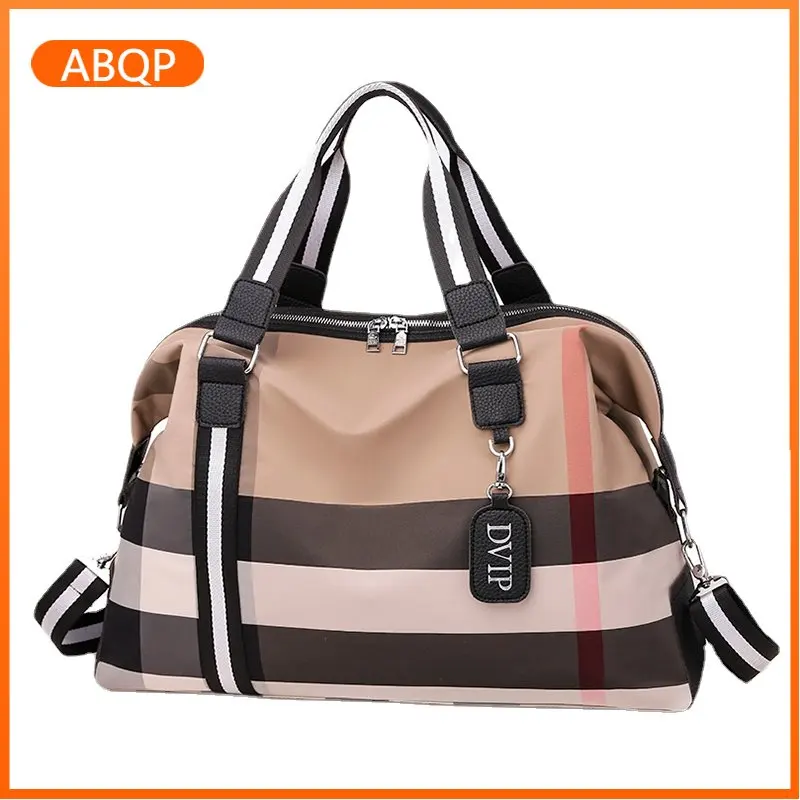 Large-capacity travel bag dry and wet separation portable lightweight storage short-distance travel luggage tote bag for women