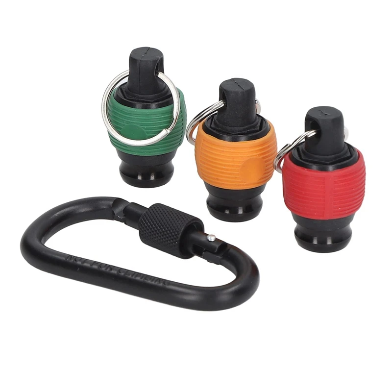 

3PCS 1/4In Hex Handle Aluminum Alloy Screwdriver Bits Holder Keychains Extension Bar Drill Screw Adapter