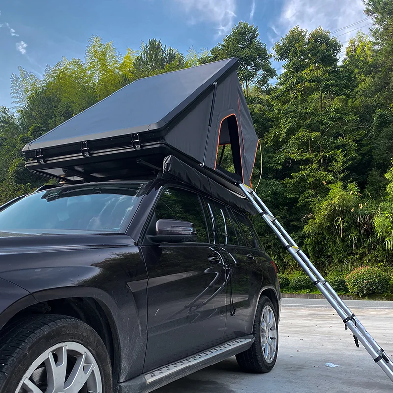 

I 2021 Hard Shell Car Roof Top Tent Folding Camping Truck Rooftop Tent for SUV