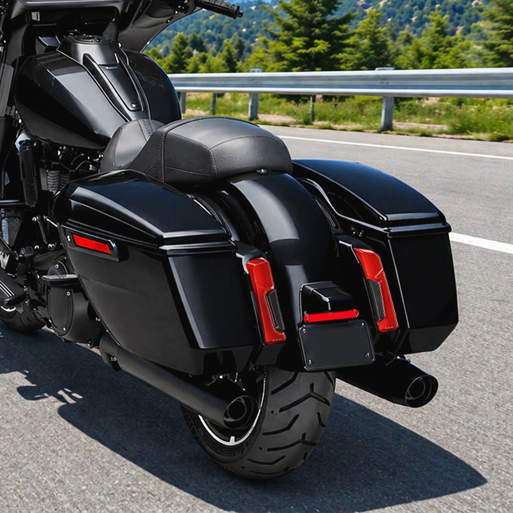 Фото Задний фонарь и кронштейн для мотоциклов Harley CVO Street Glide FLHXSE 2023-2026, CVO Road Glide FLTRXSE 2023-2025, 2024 №2