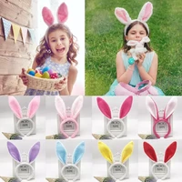 cute easter adult kids cute rabbit ear headband happy bunny easter party decoration supplies easter party favor for kids gifts