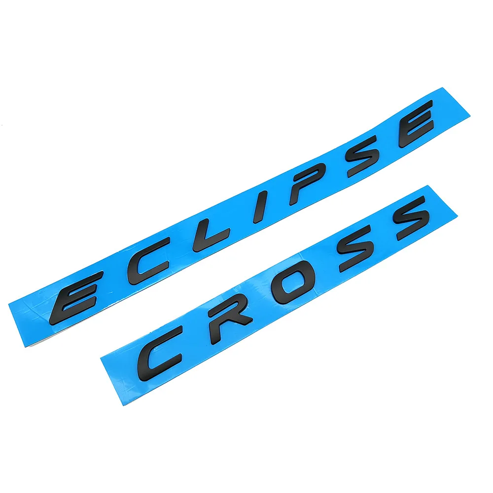 

ABS передняя наклейка на капот автомобиля, эмблема, декоративный значок для Mitsubishi ECLIPSE CROSS, логотип, модифицированная наклейка на хвост автомобиля, аксессуары