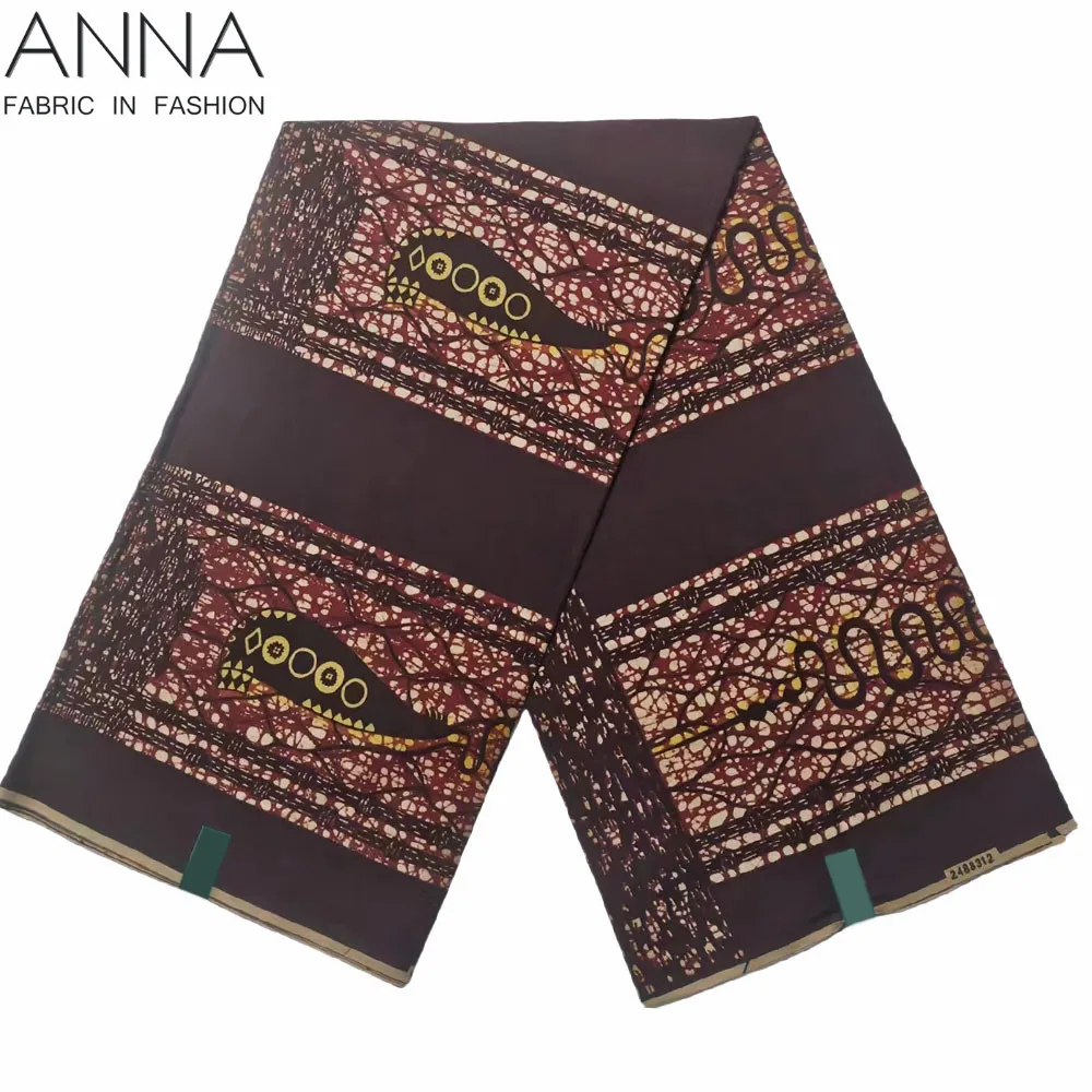 Настоящий воск квадратная ткань Анкары африканская фототкань голландский 100%