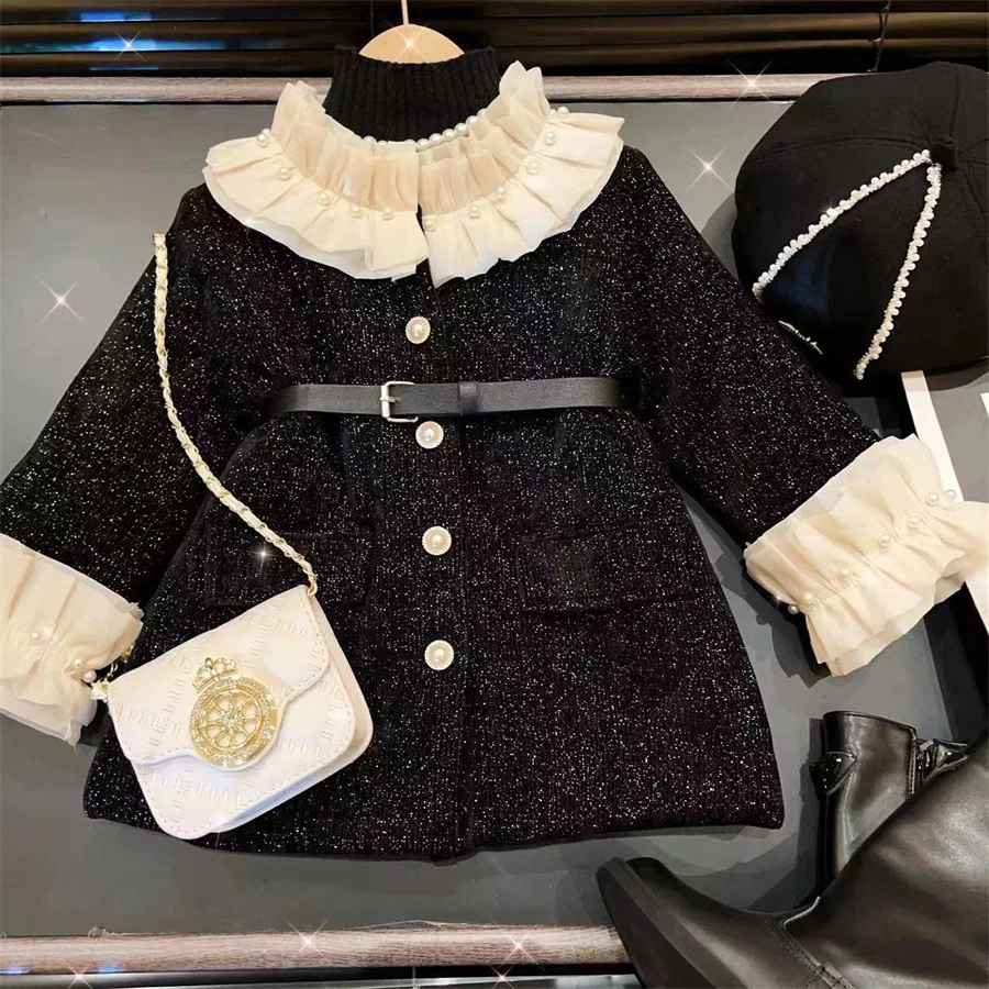 Детская Длинная ветровка из хлопка на возраст 7 лет