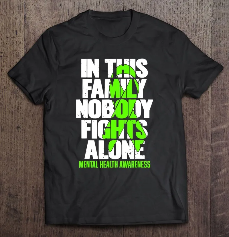 

Футболка мужская с символикой «психическое здоровье»