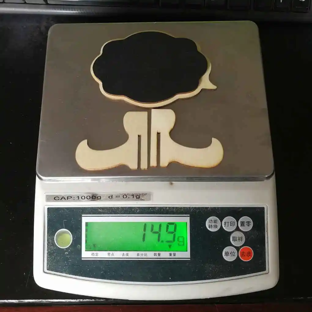 

1pcs 10pcs Mini Blackboard Wooden Cloud Shape Board Wedding Party Table Decoration Message Notice Small Chalkboard