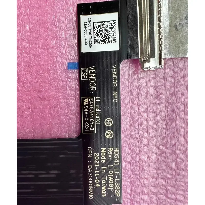Оригинальный 08FP96 8FP96 LF-L382P для ноутбука DELL Alienware X14 гибкий кабель ЖК-экрана LVDS