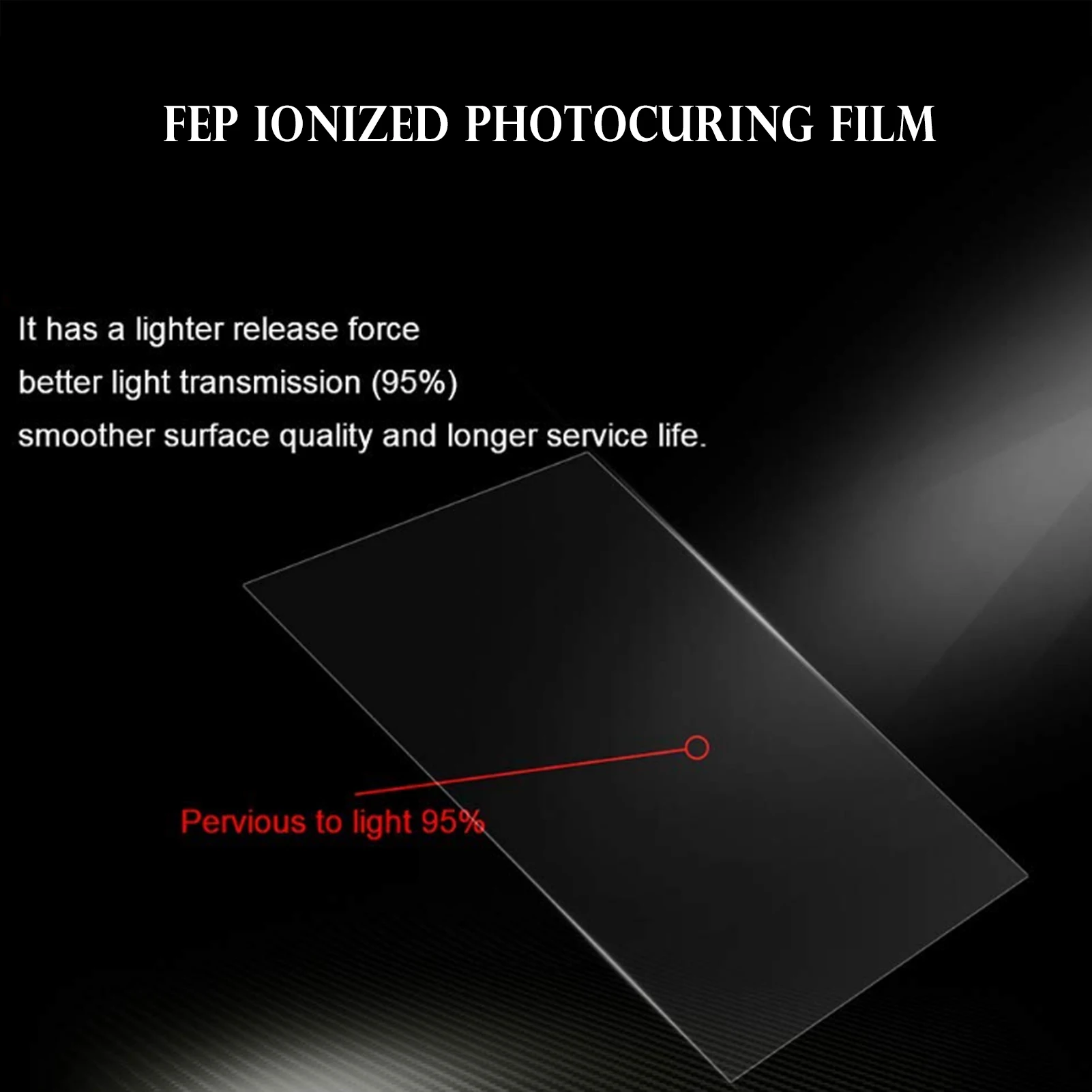 5 шт. DLP SLA LCD Смола 140*200 мм дюйма UV FEP пленка выпуск лист для ANYCUBIC Photon Wanhao Дубликатор