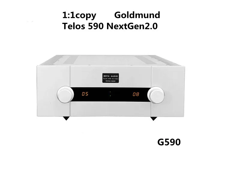 

2022 New Power Amplifier Reference Goldmund Telos590 Nextgen2.0 Fever Hifi Power Amplifier