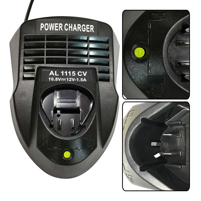 

AL1115CV Battery Charger For Bosch 10.8V/12V BAT411 BAT412A Li-ion Battery Electrical Drill For 2 607 336 013