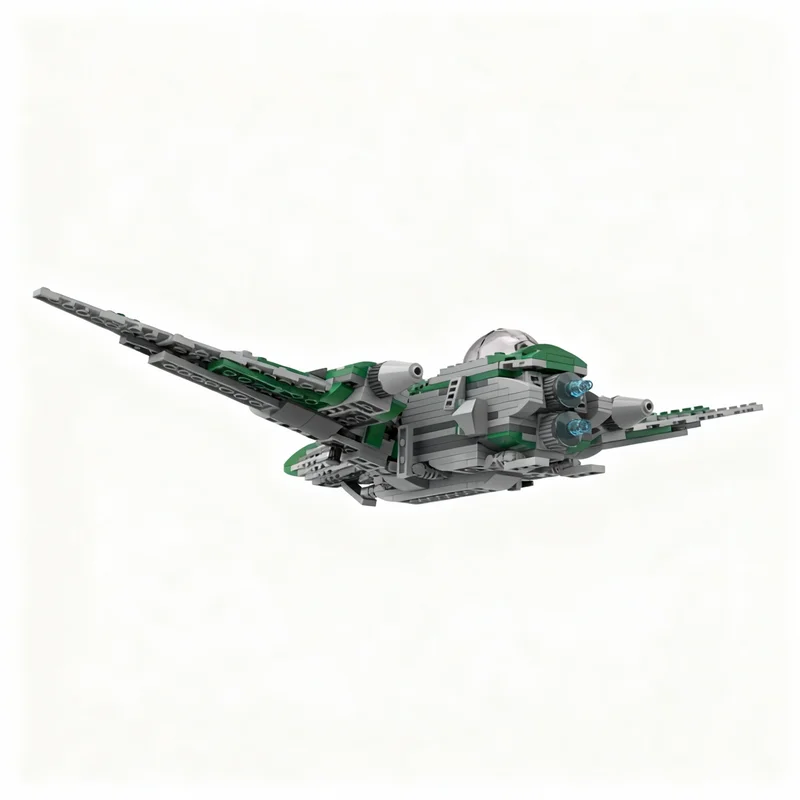 Фото 450 деталей MOC Slayn Korpil VIC 5 Corvus Snubfighter: Конструктор-модель, Архитектурные блоки, Рождественские подарки, Креативные подарки на День рождения, Сделай сам №2